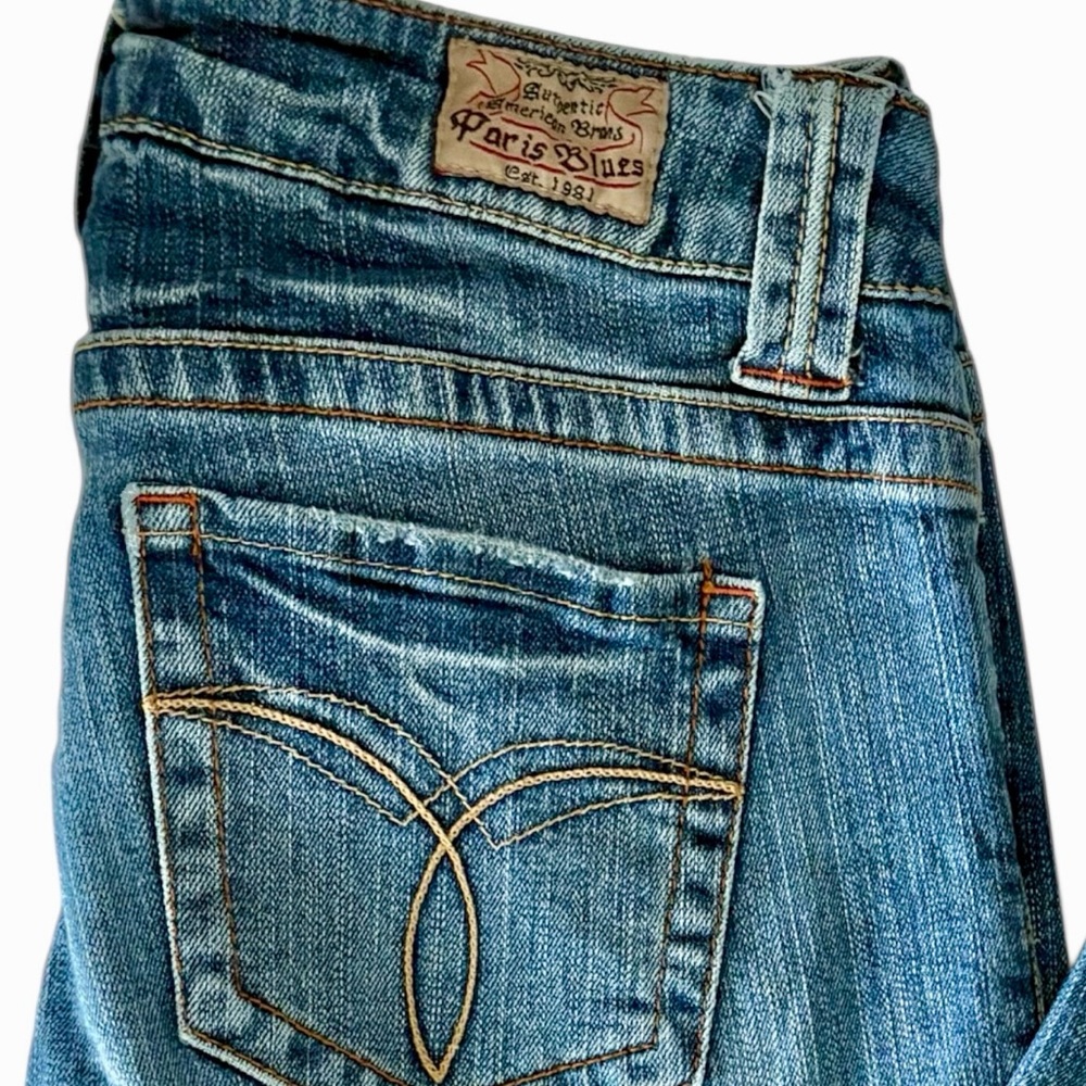 Y2k Paris Blues low-rise waist skinny jeans size 7